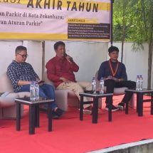 Gelar Diskusi Soal Polemik Parkir, Cipayung Plus Pekanbaru Kaji Peluang Gugatan Perwako