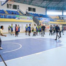 Pj Bupati Kampar Buka Resmi Turnamen Bola Tangan Tingkat Pelajar Se- Kabupaten