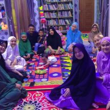 Puluhan Santri Ponpes As Salam Bersilaturrahmi ke Kediaman Masyarakat Desa Salo