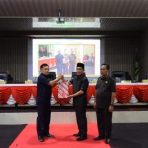 DPRD Kepulauan Meranti Gelar Sidang Paripurna Penyampaian Ranperda inisiatif dan Ranperda Usulan