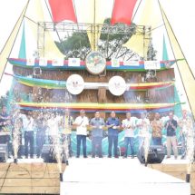 Bersama Sekdaprov Riau, Pj Bupati Kampar Kick Off BBWI Tahun 2023 