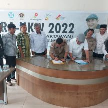 Sukseskan Pemilu 2024, Bawaslu Kampar Teken MoU dengan PWI Riau