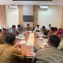 Ahmad Yuzar Pimpin Rapat Persiapan Keberangkatan Jamaah Haji Tahun 2023
