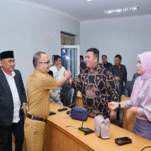 Pimpinan dan Anggota DPRD Kampar Sambut Silaturrahmi PJ Bupati Kampar