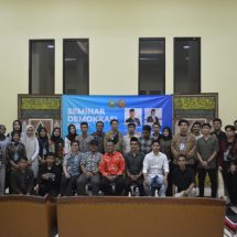 Ikatan Pelajar Riau Yogyakarta Sukses Gelar Seminar Demokrasi