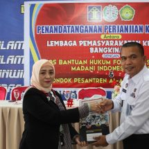 Beri Bantuan Hukum Gratis, Kalapas Bangkinang : Hak Warga Binaan  