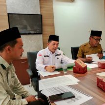 Kakan Kemenag Kampar Persiapkan Pemulangan Jema’ah Haji Kampar