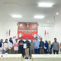 Perbaiki Dokumen Pendaftaran Bacaleg, Partai PKN Kampar Antarkan ke KPU