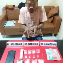 Tim Ojoloyo Tangkap Pelaku Narkoba di Parkiran Metropolitan Tampan