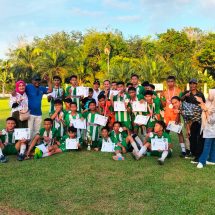 Tim Kampar Muda Bima Sakti Raih Runner Up Pada Turnamen Syahrul & Rinaldo Cup U-15