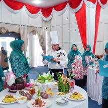 Lomba Cipta Menu B2SA Sosialisasi dan Promosi Pangan Lokal Non Beras, Bangkinang Kota Juara Pertama