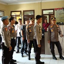 Kapolres AKBP Ronald Sumaja Silaturahmi ke Polsek Bangkinang Kota