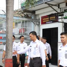 Lihat Fasilitas Layanan, Lapas Bangkinang Study Tiru ke Lapas Pekanbaru
