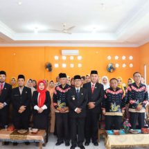 Pj Bupati Kampar Dampingi Tim Penilaian EKK di Kecamatan Bangkinang Kota
