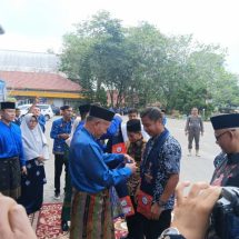 Tiba di Rengat, Kafilah MTQ Kampar Disambut Meriah
