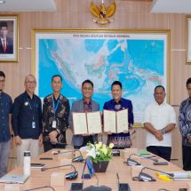 Pj Bupati Kampar Lakukan MoU Dengan Badan Informasi Geospasial