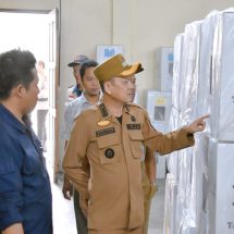 Pj Bupati Kampar Lakukan Monitoring Persiapan Peraksanaan Pemilu 2024. Hambali : “Kita Harus Selalu Waspada Terhadap Gangguan Kelancaran Pesta Demokrasi.”