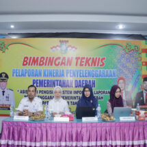 Pj Sekda Kampar Buka Bimtek Pelaporan SI-LPPD
