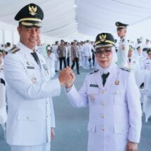 Presiden RI H. Prabowo Subianto Resmi Lantik Bupati Kampar Ahmad Yuzar, S.Sos, MT dan Wakil Bupati Kampar Dr. Hj. Misharti S.Ag, M.Si