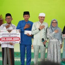 Safari Ramadhan Desa Deli Makmur, Wakil Bupati Mishari Sampaikan Program Kampar Dihati