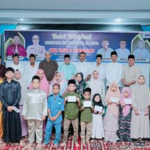 Bupati Kampar diwakili Plt Kadiskominfo Zulfikar Apresiasi JMSI Kampar Santuni Anak Yatim di Bulan Ramadhan