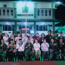 Kadisparbud Kampar Sambut Pangkogabwilhan 1 di Kodim 0313/KPR