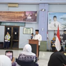 Dilepas Bupati dan Wabup Kampar, CJH Sudah Tiba Sore Tadi Waktu Arab Saudi