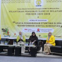 ILUNI UI Wilayah Riau Sukses Gelar Seminar Nasional dan Lantik Pengurus Periode 2025-2028