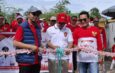 Ribuan Masyarakat Desa Teratak Rumbio Jaya Meriahkan HUT RI ke-80