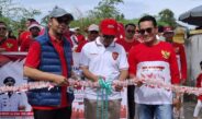Ribuan Masyarakat Desa Teratak Rumbio Jaya Meriahkan HUT RI ke-80