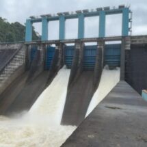 Hari Ini, Dua Pintu Spillway PLTA Koto Panjang Dibuka Setinggi 50 Cm
