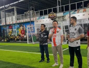 DPD PKS Kampar Apresiasi Turnamen Mini Soccer Kerjasama PWI Kampar dan Anggota Legislatif PKS