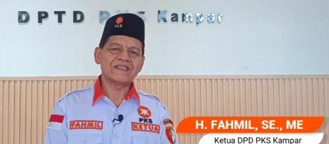 Ketua DPD PKS Kampar Fahmil SE Titip Doa untuk Kemajuan Daerah Kepada Jamaah Haji Kampar
