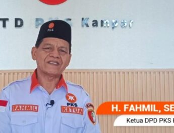 Ketua DPD PKS Kampar Fahmil SE Titip Doa untuk Kemajuan Daerah Kepada Jamaah Haji Kampar