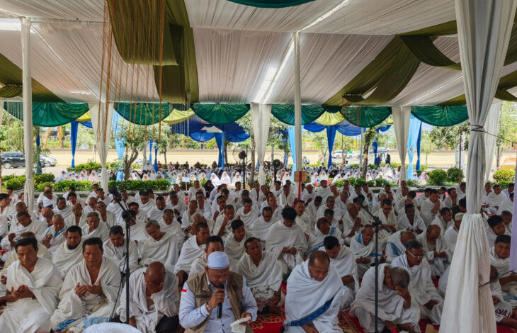 452 Jema’ah Calon Haji Kabupaten Kampar Ikuti Manasik
