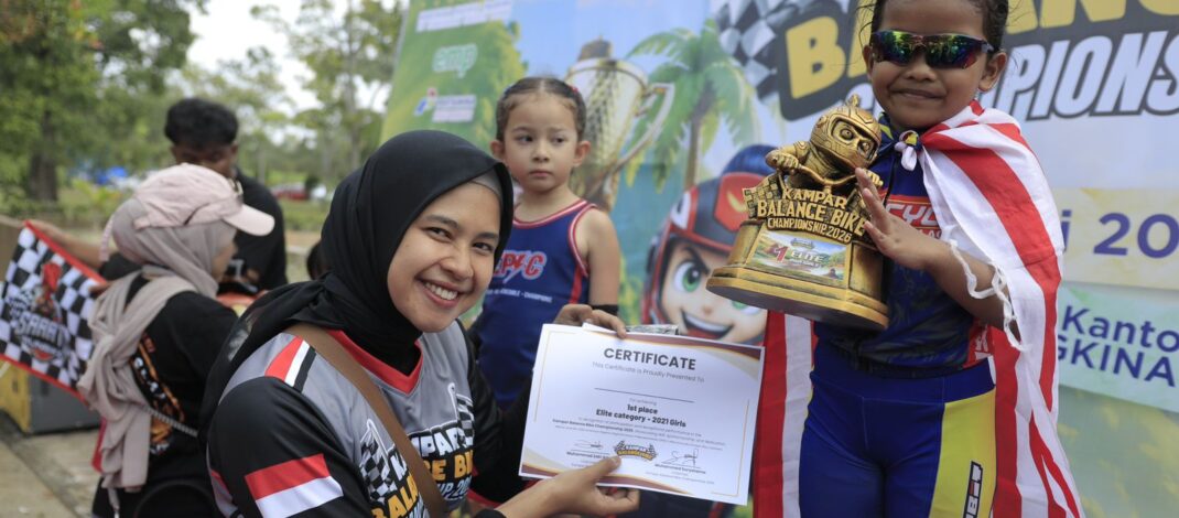 Kampar Ukir Sejarah, Balance Bike Championship Bertaraf Internasional Pertama di Riau