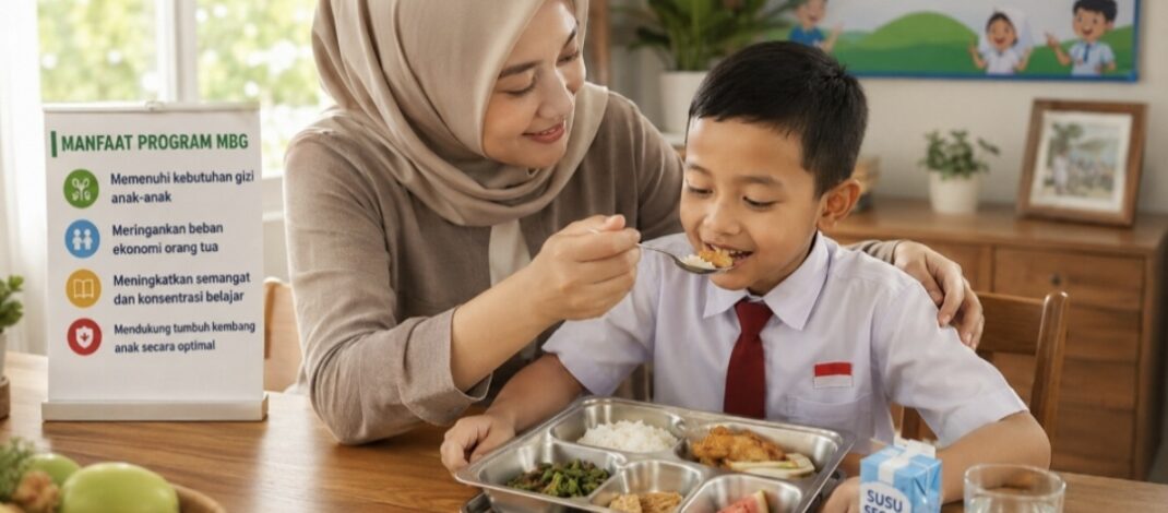 Seulas Senyum Anak Inhil, Sepiring MBG yang Menenangkan Hati
