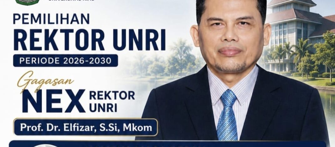 Dukungan Menguat, Prof Elfizar Kian Percaya Diri Hadapi Putaran Pertama Pemilihan Rektor UNRI