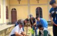 Ekoteologi Satukan Hati, Penyuluh Agama KUA Salo Tanam Pohon di Gereja Wujudkan Kerukunan Umat Beragama