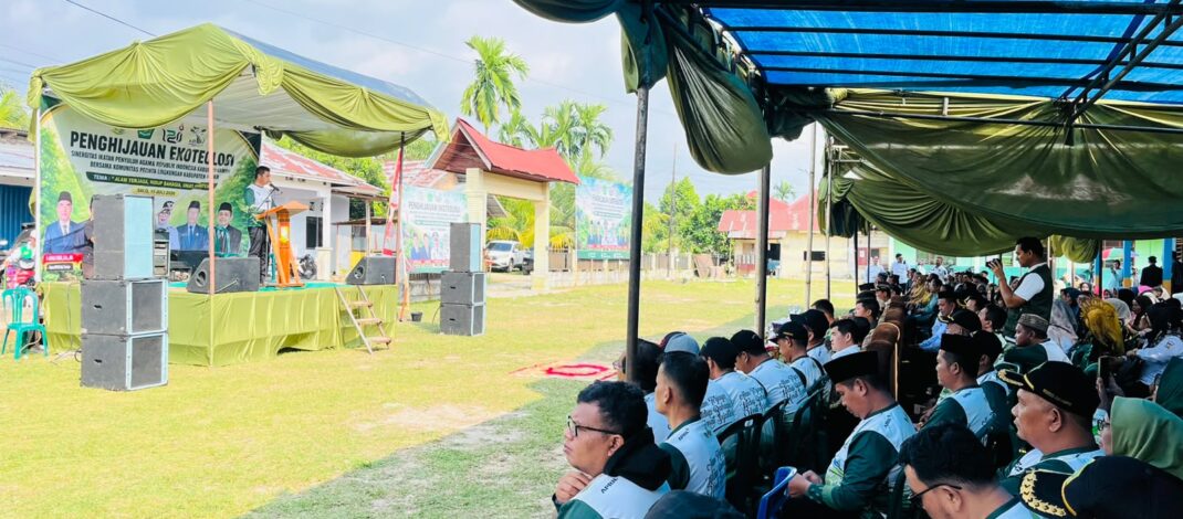 IPARI dan Komunitas Pecinta Lingkungan Gelar Penghijauan Ekoteologi di Salo, Bupati Kampar Ajak Wariskan Alam yang Lestari