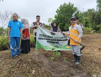 Menanam Harapan Seusai Hujan, Ikhtiar Kecil Menjaga Bumi dari KUA Kecamatan Salo