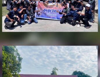 Mahasiswa KKN UNRI dan STAI Sultan Syarif Kasim Siak Gelar Festival Anak Desa di SDN 09 Merangkai
