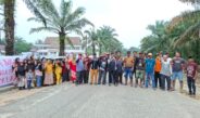 Kain Kafan Keadilan Dipasang, Eks Peladangan dan FM Dusun 02 Desa Senama Nenek Suarakan Perjuangan Hak Rakyat