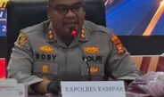 Kapolres Kampar Beri Ucapan Selamat Kepada Ketua PWI Syawal