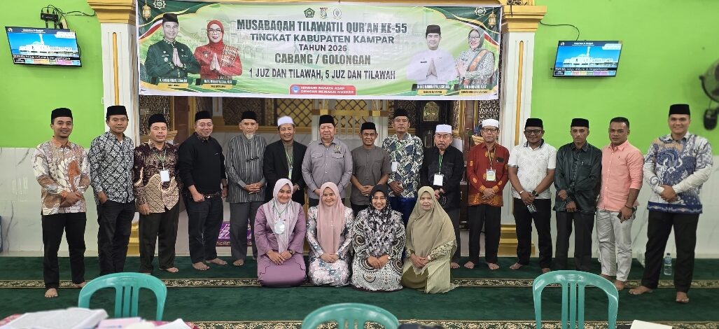 Memasuki Hari Ketiga, MTQ ke-55 Kampar Berjalan Lancar, Zulfaimar Apresiasi Sinergi Panitia dan Peserta