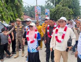 Lestarikan Tradisi, Dongkrak Ekonomi, Misharti Dorong Pacu Sampan Buluh Cina