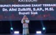 Bupati Afni Satu-satunya Kepala Daerah dari Riau Terima Grand Award Baznas RI  